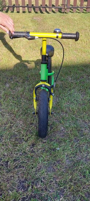 Rowerek biegowy dla dziecka solidny idealny na pierwszy rower do nauki