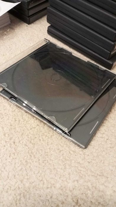 todas caixas de cd/dvd novas