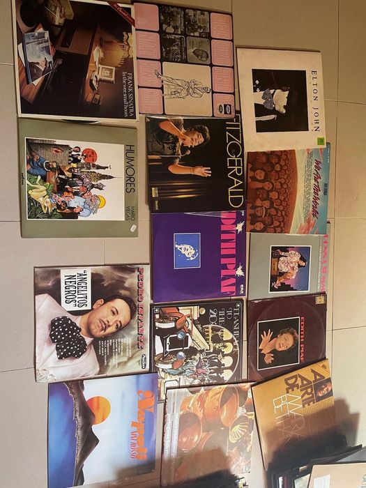 Coleção de Discos de Vinil/ mini