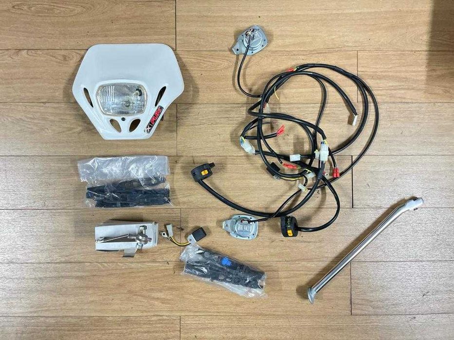 KIT LUZES HOMOLOGAÇÃO KAWASAKI KXF 250 ( 4T )