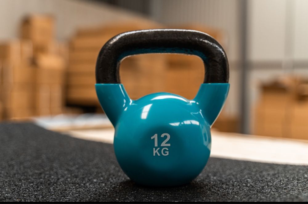 Kettlebell Vinil 8kg 12kg 16kg 20kg 24kg 28kg