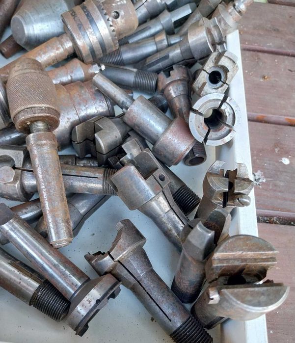 Schaublin SV102 & SV90 enorme Lote pinças W20 de torno Relojoeiro