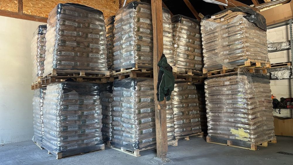Pellet pelet A1 din Plus certyfikowany 975 kg paleta