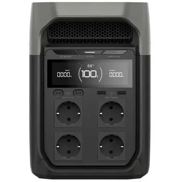 Мобільна електростанція EcoFlow Delta 3 1800W 1024Wh LiFePO4 usa