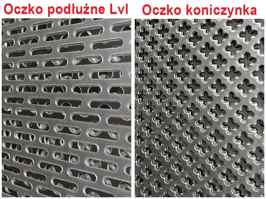 Blacha perforowana ozdobna Lvl KRZYŻYK SUROWA OCYNK METALTECH Września