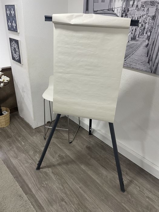 Flip chart em plastico ABS