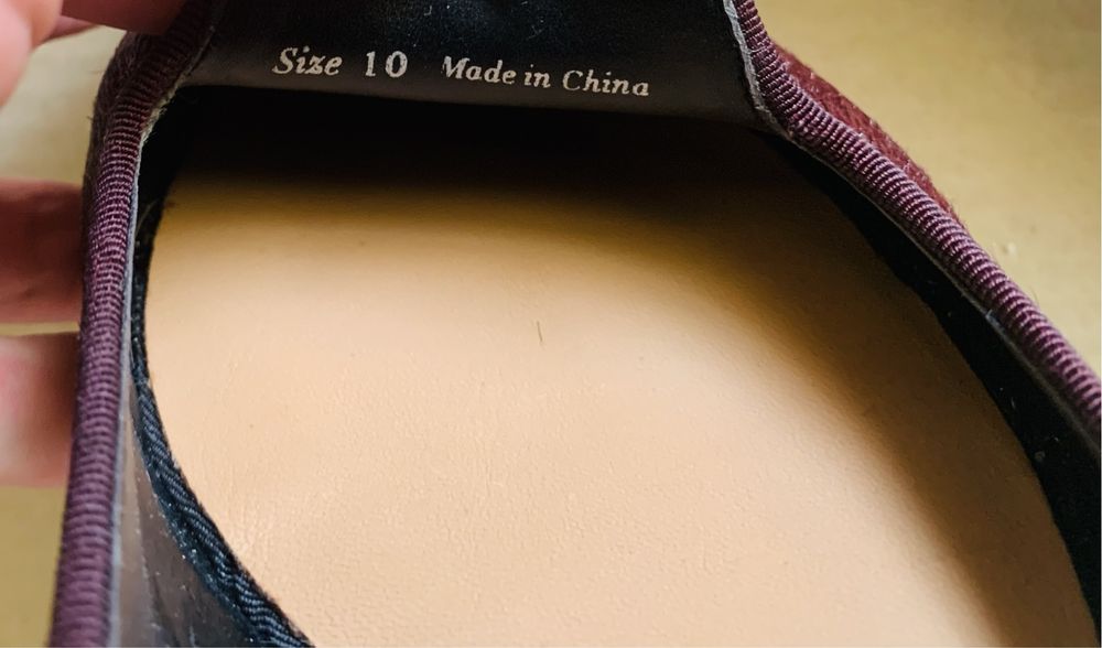 Балетки обувь туфли Dolce Vita шерсть пони фиолетовые