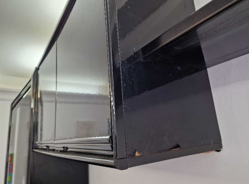 Móvel de sala preto