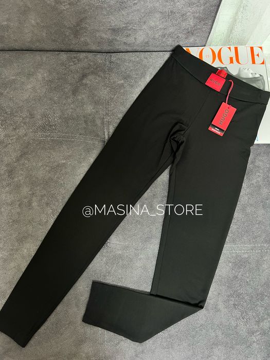 Нові лосини легінси термо Hugo Boss XS, M чорні оригінал