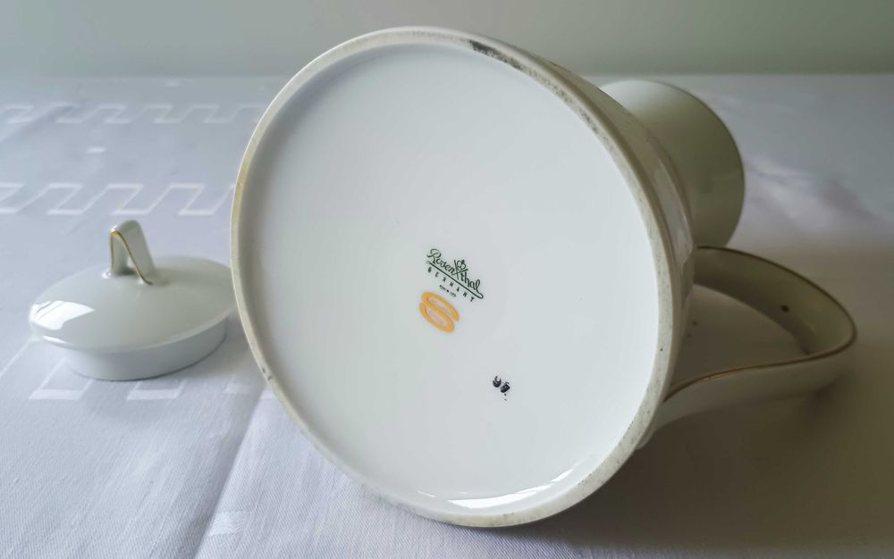 Rosenthal "Schattenrose" – dwa dzbanki 650 i 1000 ml