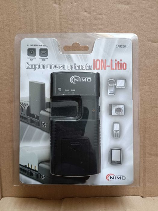 Kit carregador universal de baterias