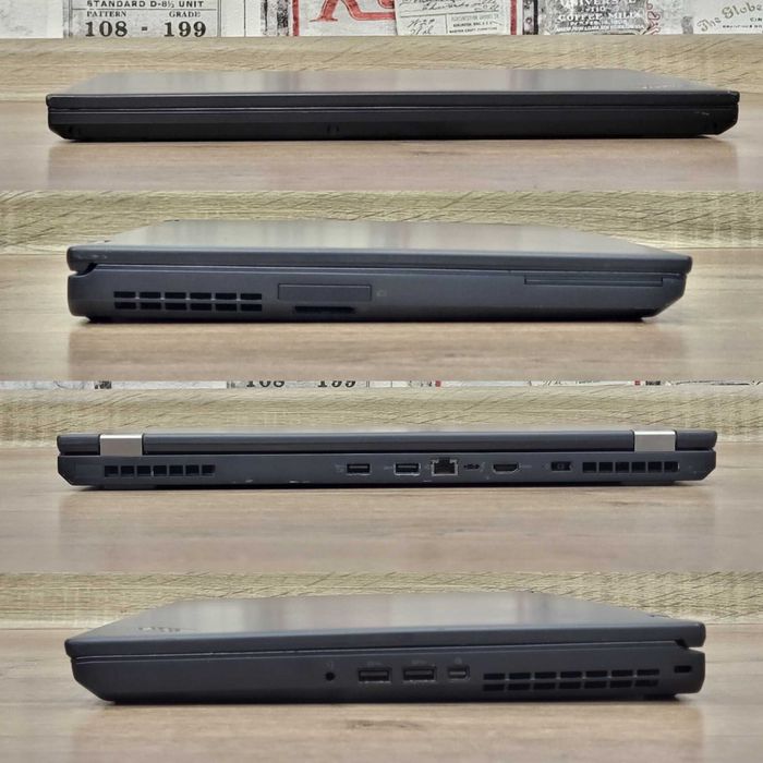 Lenovo ThinkPad P51 i7-7820HQ 16/256GB IPS 4K! Потужна робоча станція