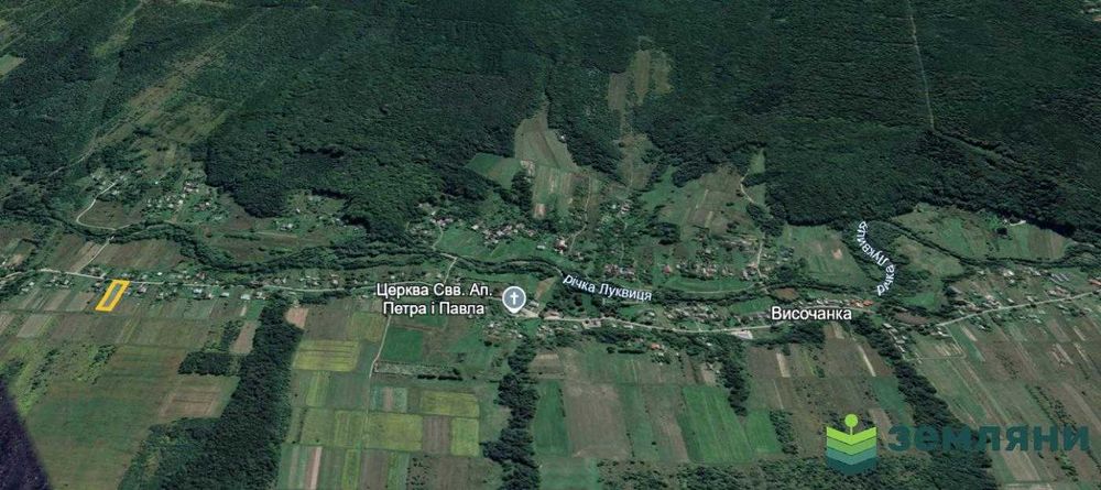 Продаж землі 25 соток Галицький район с Височанка (1)