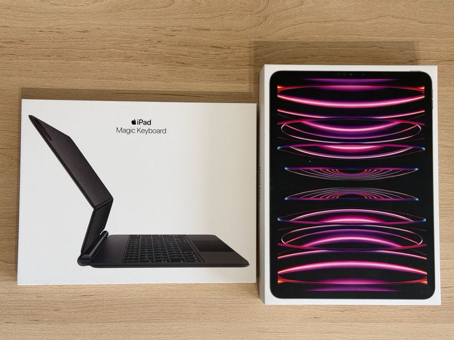 JAK NOWY Tablet iPad Pro A2761 11" 4. generacji M2 z klawiaturą
