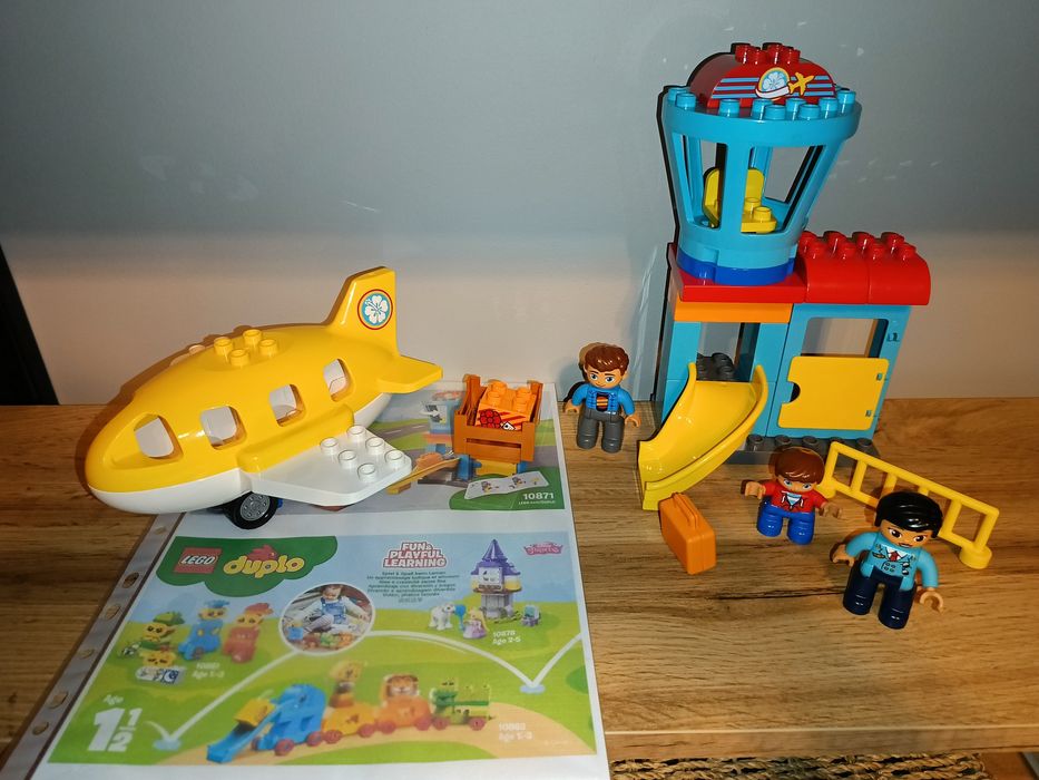 Lego duplo 10871 Lotnisko super stan Polecam