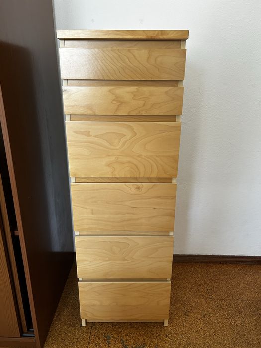 Comoda malm 6 gavetas