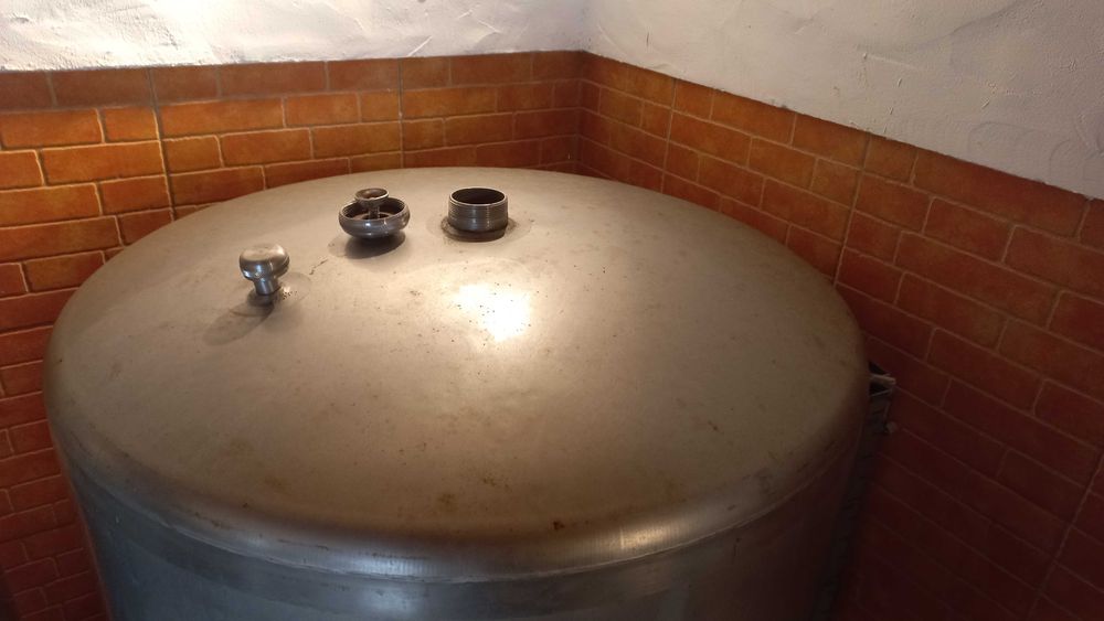 Depósitos inox para vinho ou azeite