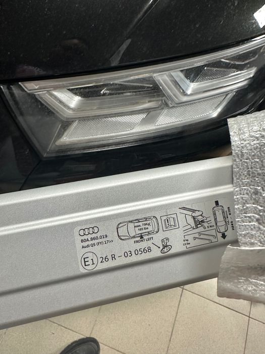 Belki na dach Audi q5