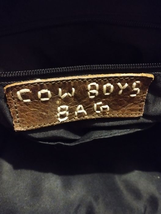 орігінальна чоловіча шкіряна сумка Cowboys Bag
