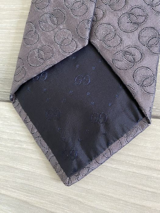 Krawat jedwabny Gucci