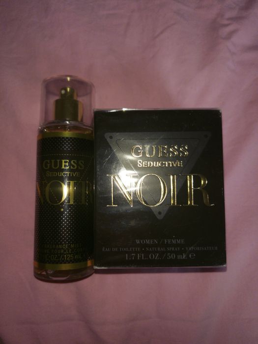 Guess seductive noir edt 50ml + mgielka do kompletu
