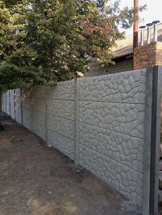 ЄВРОПАРКАН  ЄВРОЗАБОР ГЛЯНЦЕВИЙ Паркан  Вироби з бетону  Плитка