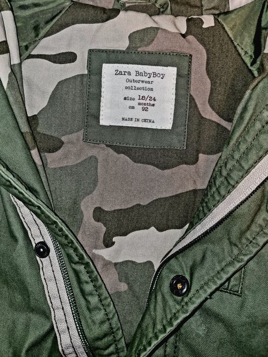 Casaco da zara verde