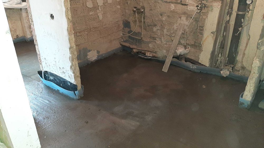 Наливна підлога, самовирівнююча, стяжка пола, декор, вирівнювання. Жми