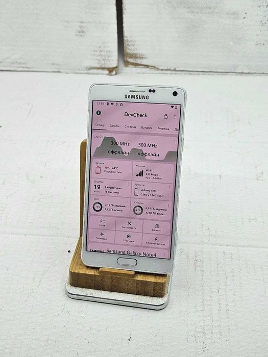 Флагманський телефон Samsung Galaxy Note 4 2 -32  Android 11 SuperAmoled