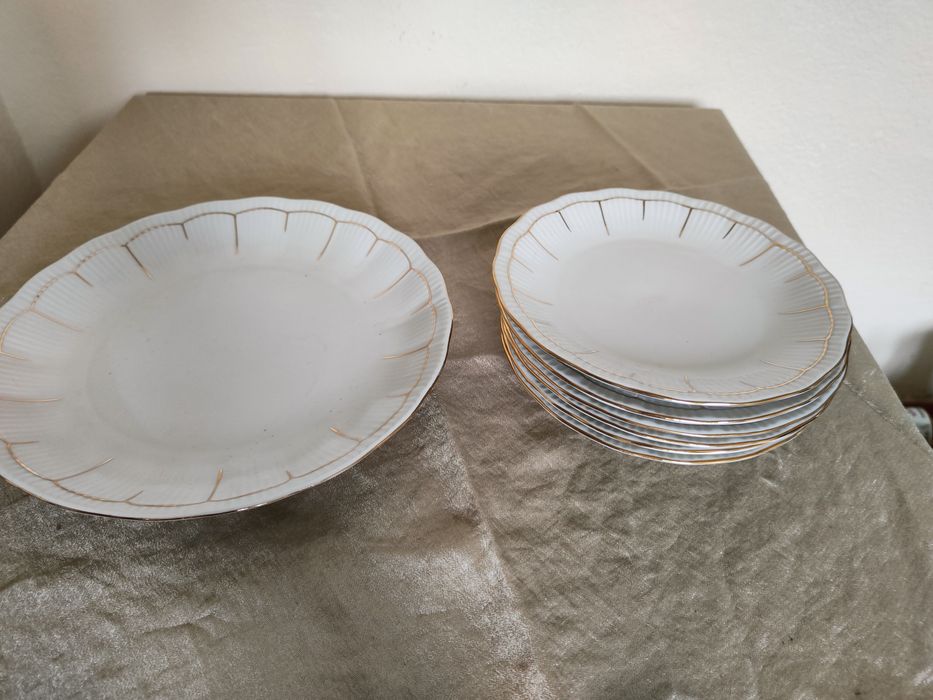 Komplet talerzy płytkich 6+1