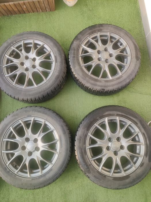 Felgi Anzio R16 6,5J ET45 5x112 na oponach zimowych Nexen