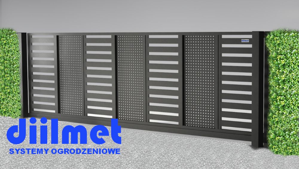 BRAMA PANELOWA | FURTKA | Ogrodzenia frontowe | bramy wjazdowe