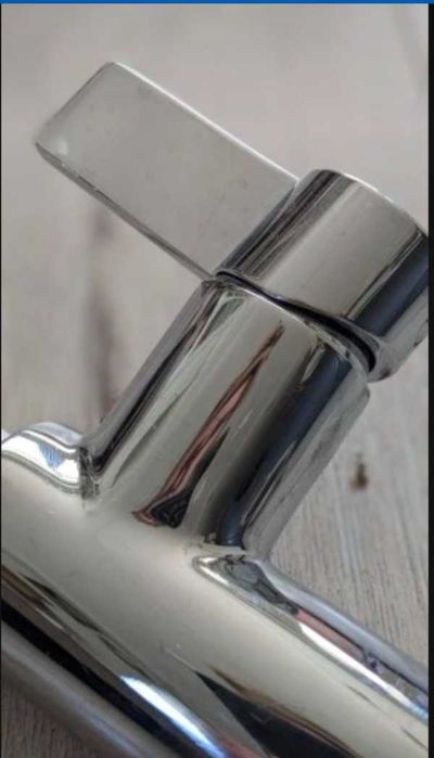 Bateria kuchenna FRANKE EVO chrom biała WYCIĄGANA WYLEWKA