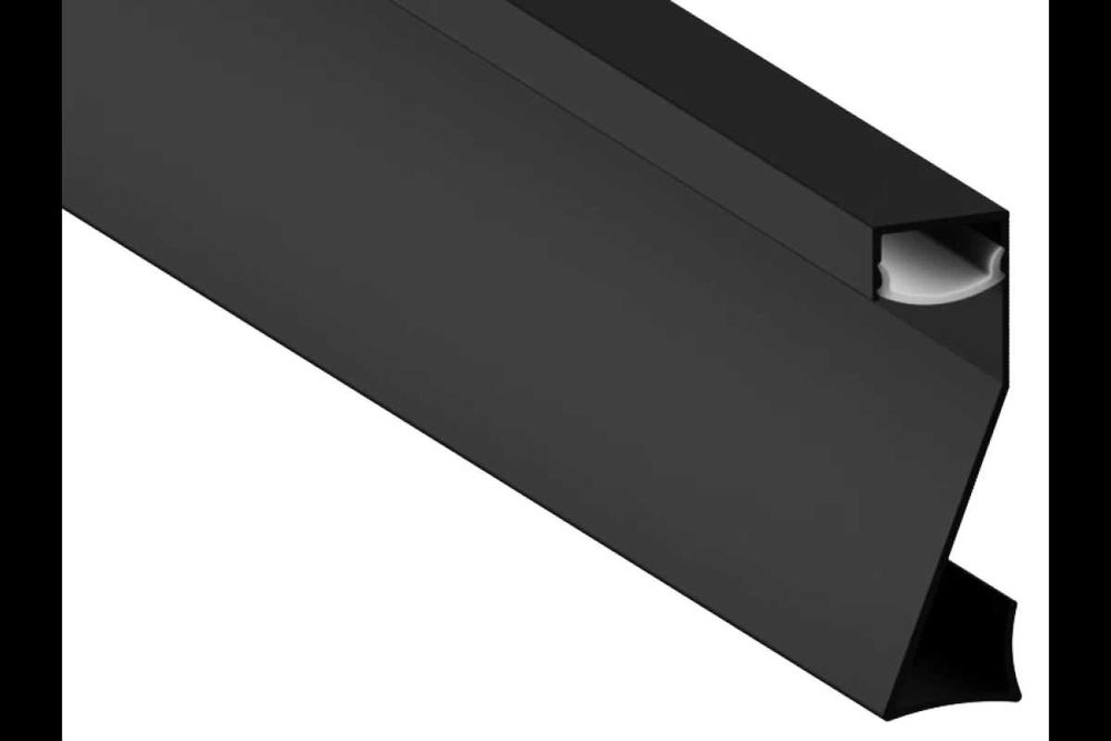 Профіль плінтус для LED стрічки