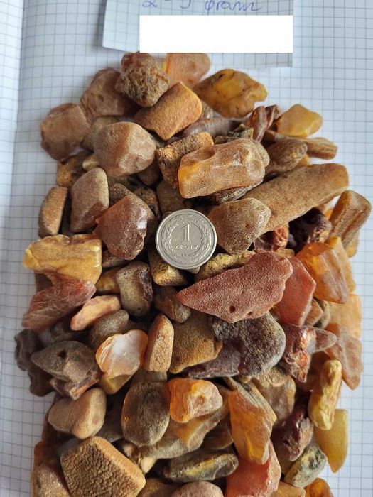 Bursztyn Bałtycki POLSKI od2do5gram 1000/1KG do wyrobów duże bryłki