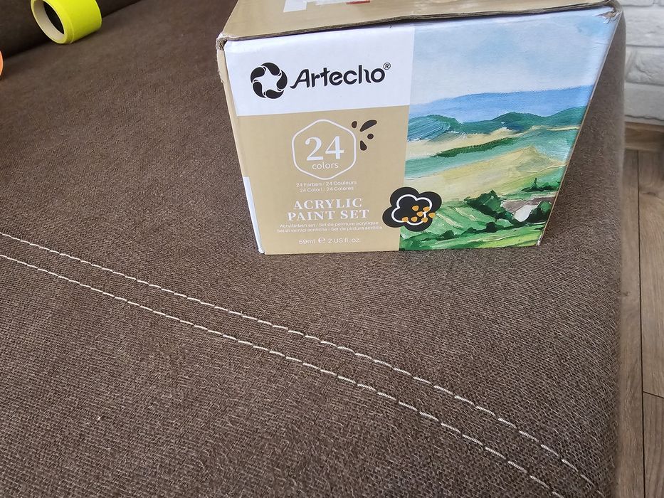Farby akrylowa 24szt!
