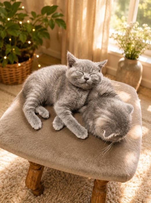 Вислоухие и прямоухие котята, котёнок