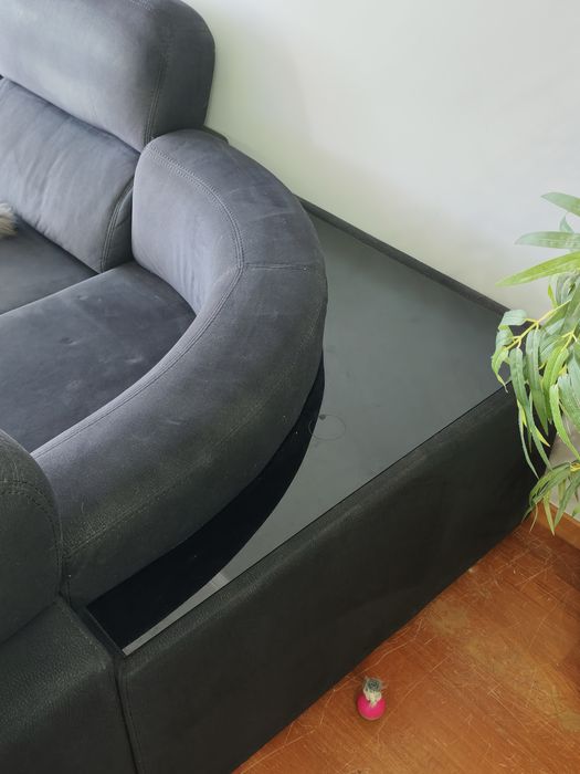 Sofá de canto modular em L