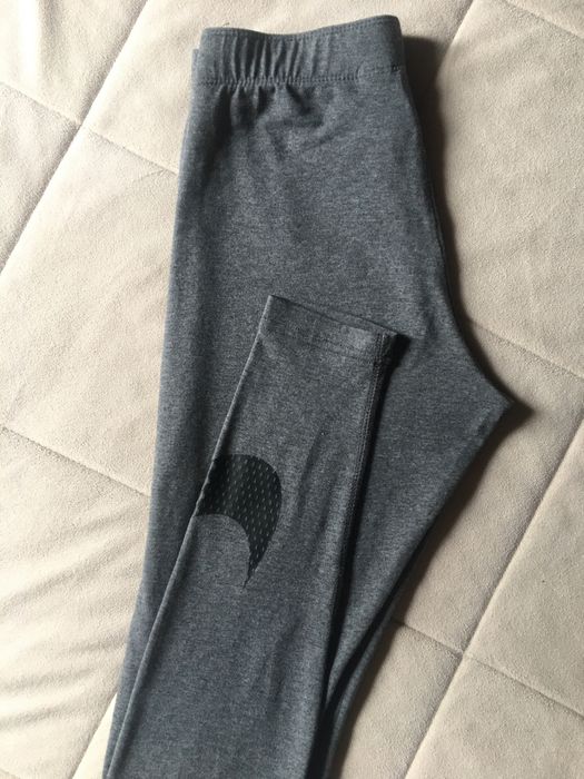 Nike legginsy treningowe szare XS
