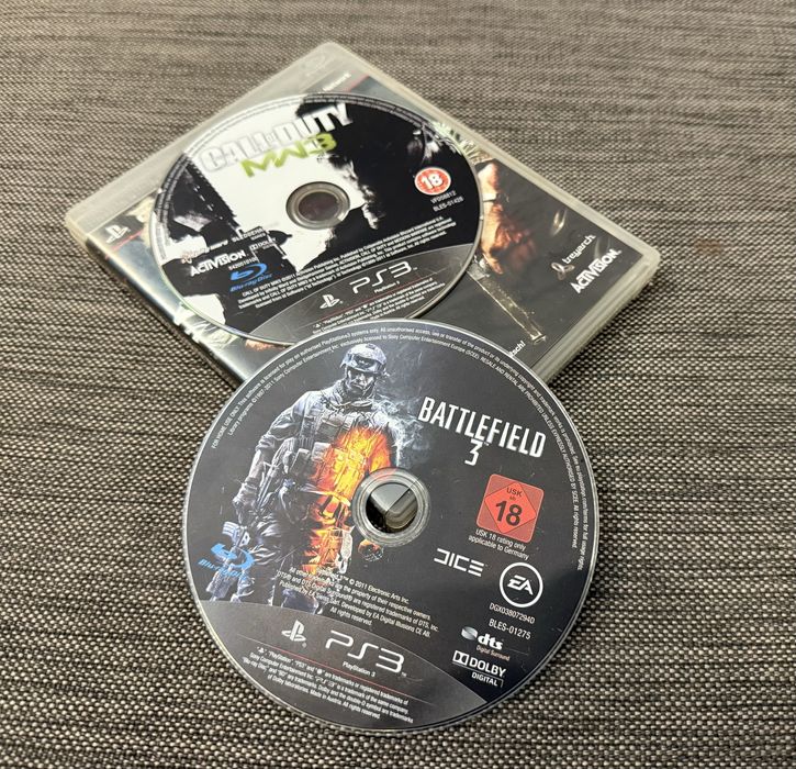 Zestaw Strzelanki Call Of Duty MW3 + Battlefield 3 PS3