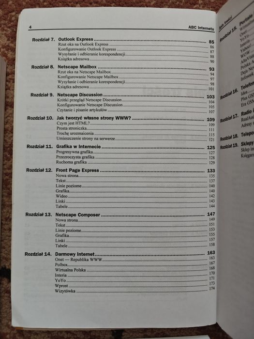 Zestaw 7 książek informatycznych RETRO (Excel 2003, Delphi, Internet)