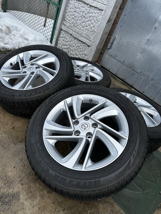 Диски 5/114,3 R17 +Зимові шини Nissan Qasqai Juke Roque X-Trail Kadjar