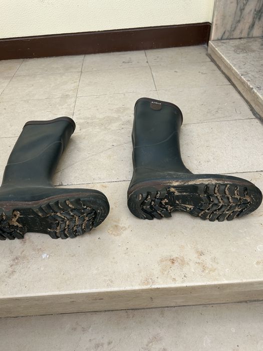 Botas de agua AIGLE tamanho 42 optimo estado muito pouca itiluzaçao