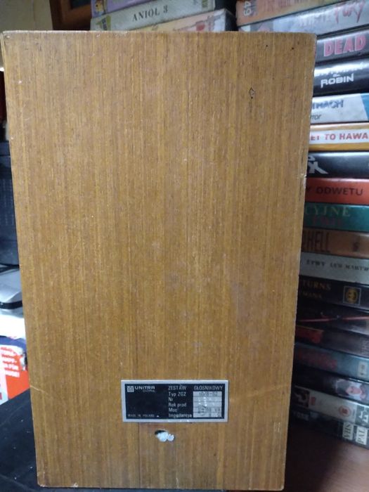 Obudowa kolumna Unitra bez głośników