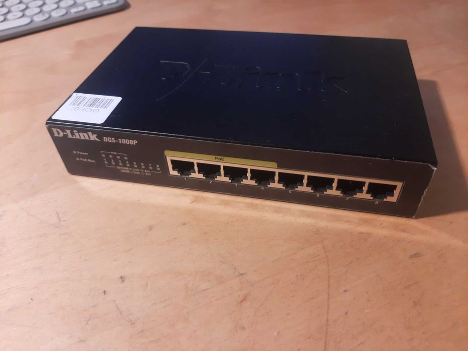 Switch PoE D-Link DGS-1008P