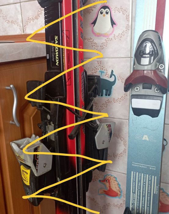 Лыжи  SULOV в рабочем состоянии