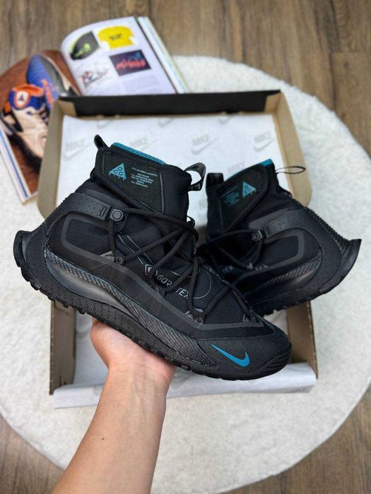 !ТЕРМО! Nike ACG Terra Antarktik (Gore-Tex) Black/Blue 41 42 43 44 45