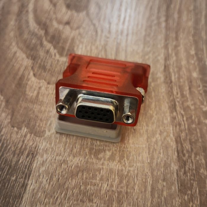 Кабель 4к адаптер  HDMI DVI-I (M)  VGA (F)