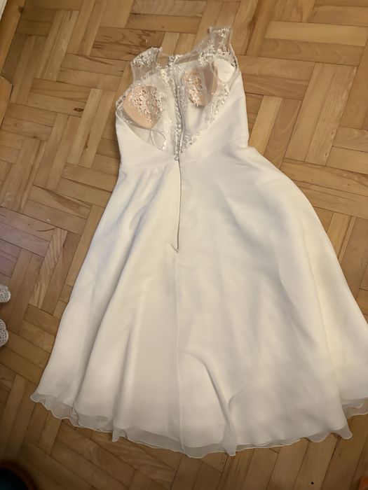 Suknia ślubna  bez metki nowa rozm38/40