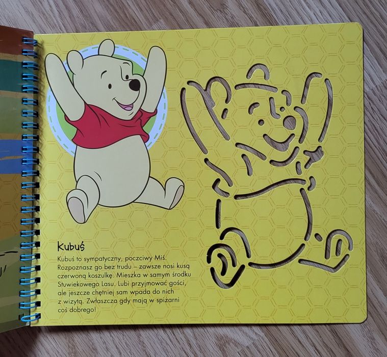 Kubuś puchatek szablony do rysowania